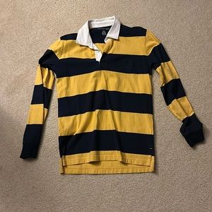 American Eagle Button up polo long sleeve shirt